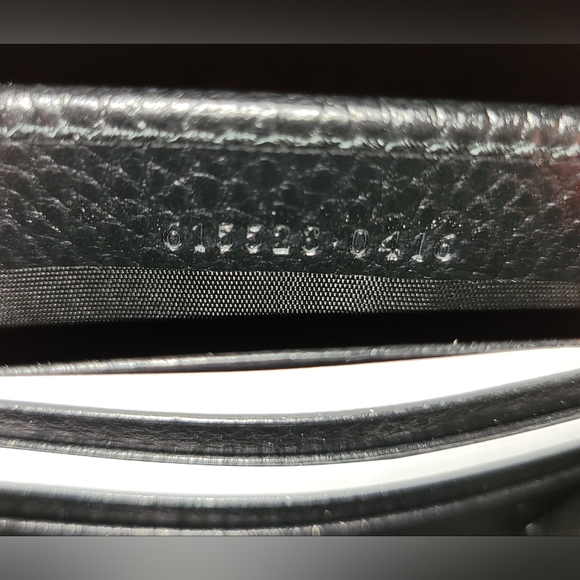 Authentic Gucci Interlocking G Bag Chain Wallet Crossbody + BOX - Picture 12 of 15